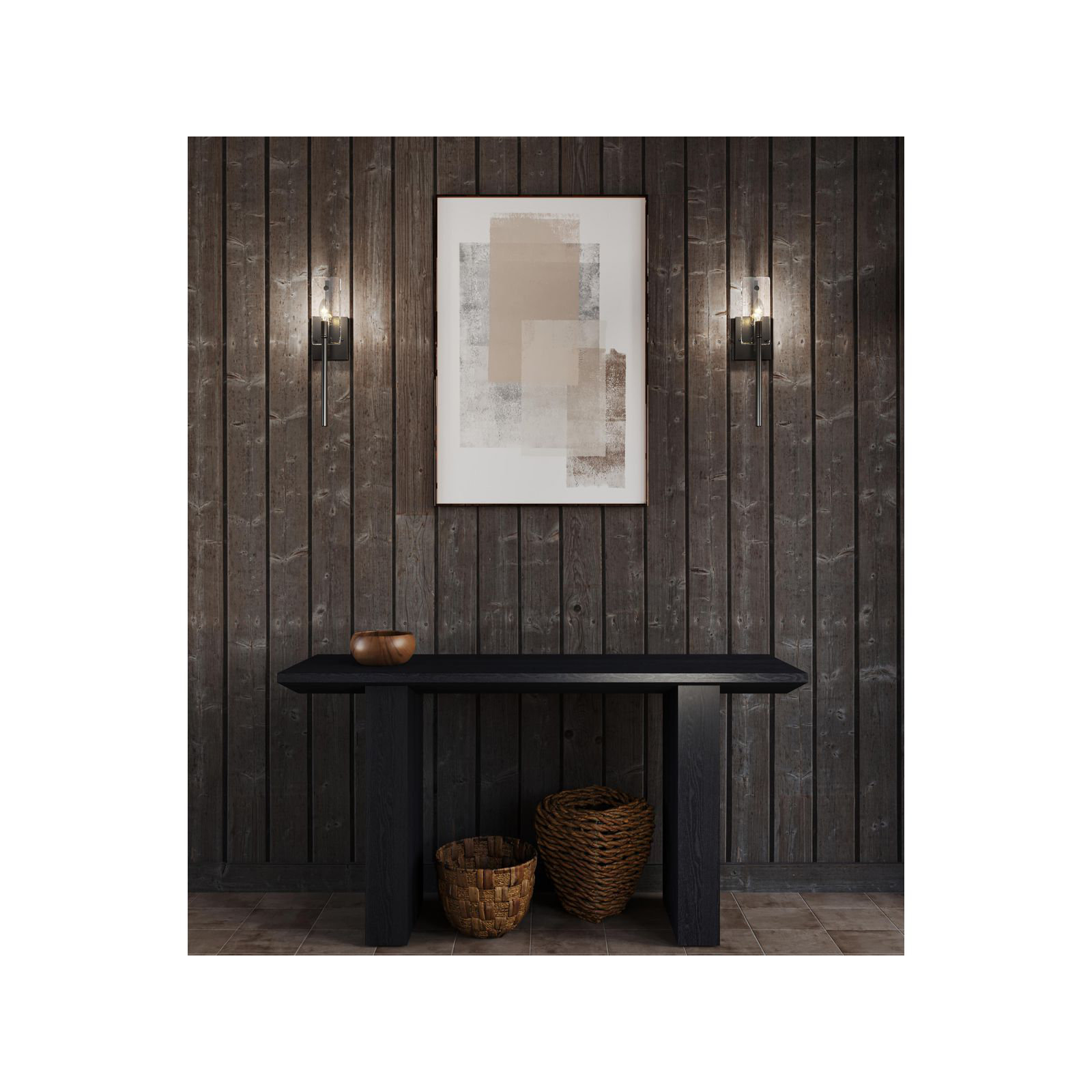 Jodge Single Light Glass Dimmable Wall Sconce