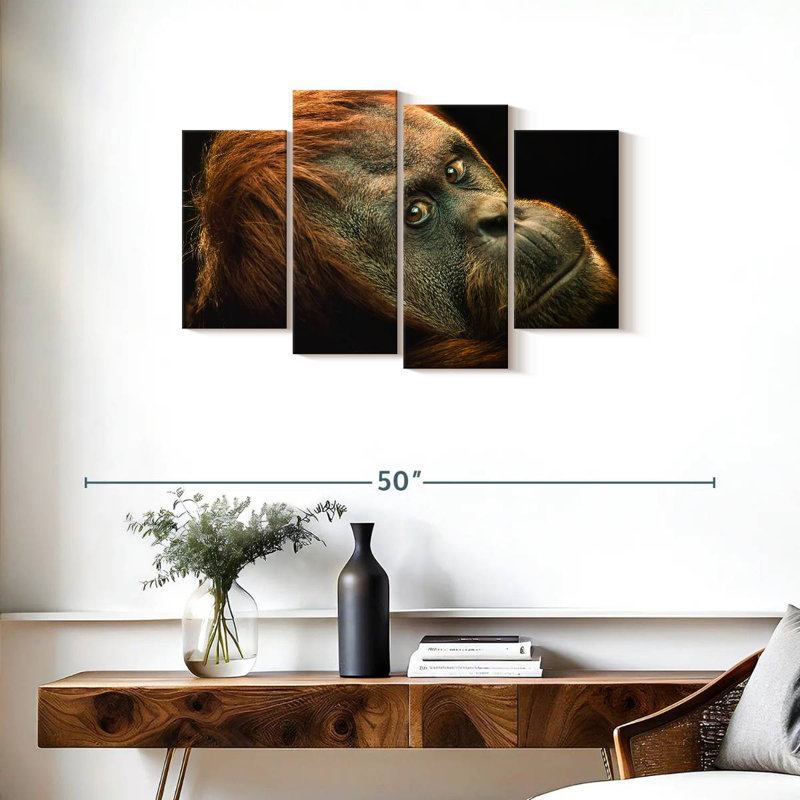 Brampt Dramatic Orangutan, 22" H x 36" W