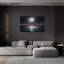«Moon» par Photoinc Studio, art mural en verre acrylique-404112145