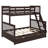 Twin Over Full Bunk Bed With Dual Ladders And Storage Drawers-1680984814