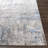 Addilyn Machine Woven Abstract Dark Blue/Beige Area Rug-1328151710