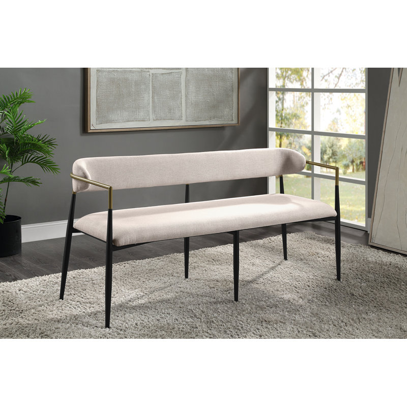 Banc de salle à manger Kist, Beige
