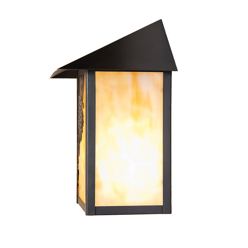 9" Wide Seneca Whispering Pines Left Wall Sconce