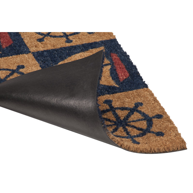 Tapis d'extérieur antidérapant Rummond Boats and Wheels 30 po x 18 po