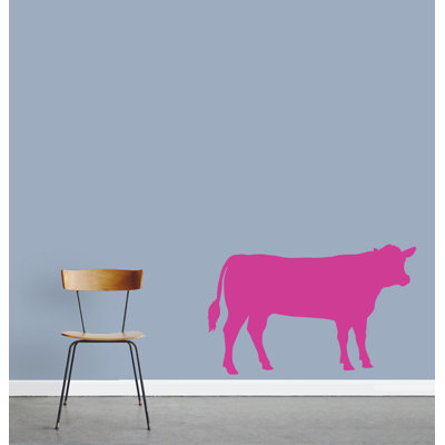 Décalcomanie murale vache