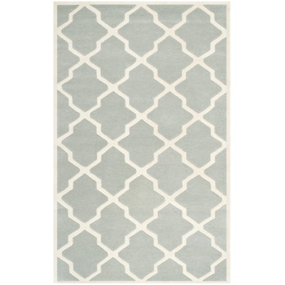 Carolene Hand Tufted Wool Geometric Rug