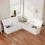 Capehart Polyester Blend Upholstered Storage Bench