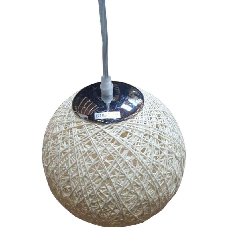 Shukura 1 - Light Sphere Pendant, White