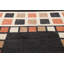 Tapis unique en laine noué à la main Kashkoli nouvel âge de 8 pi x 9 pi 7 po