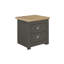 Napanoch 2 Drawer Bedside Table-647025085