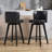  Swivel Upholstered Solid Wood Counter Stool (Set of 2)-932096391
