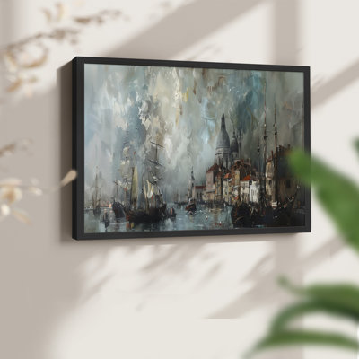 Nautical Series-CCXVI -Framed Print - Restickable