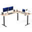 Bureau debout d'angle électrique VIVO-102441339-125118672