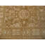 Élégant tapis Agra indien de couleur rouille et chameau avec motif floral