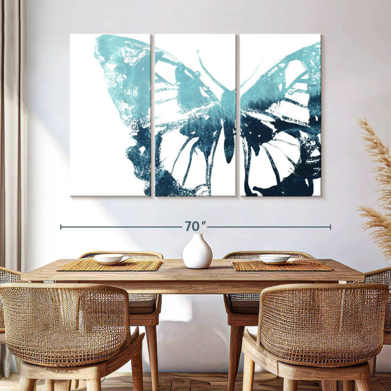 Brampt Butterfly Imprint I, 42" H x 65" W