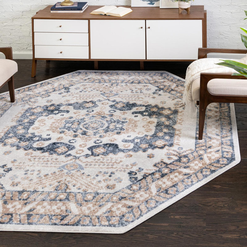 Bracamonte Oriental Indoor Rug, Octagon 7' x 7'