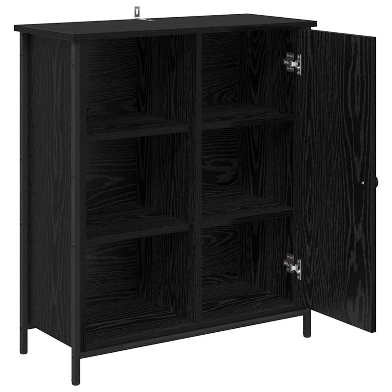 Sideboard Accent Chest, Black Oak