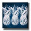 «Indigo Pineapple» par Linda Woods, art mural sur toile-28020585
