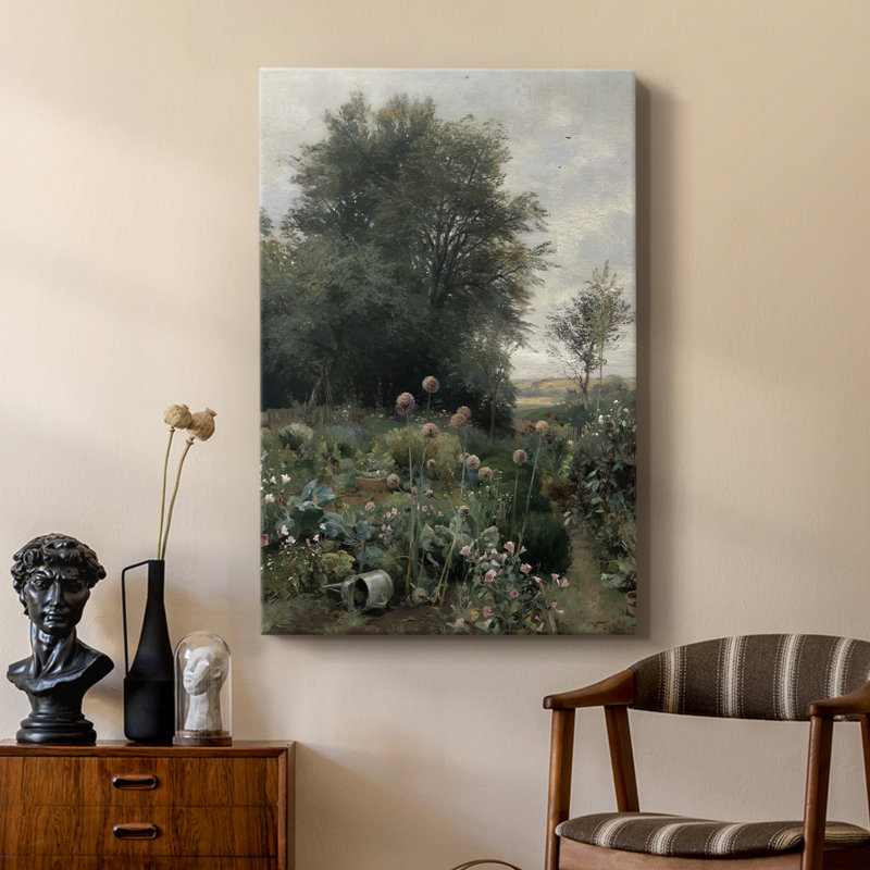 Paysage rétro CLX III - galerie Cavas sur mesure, H 36 po x l 24 po