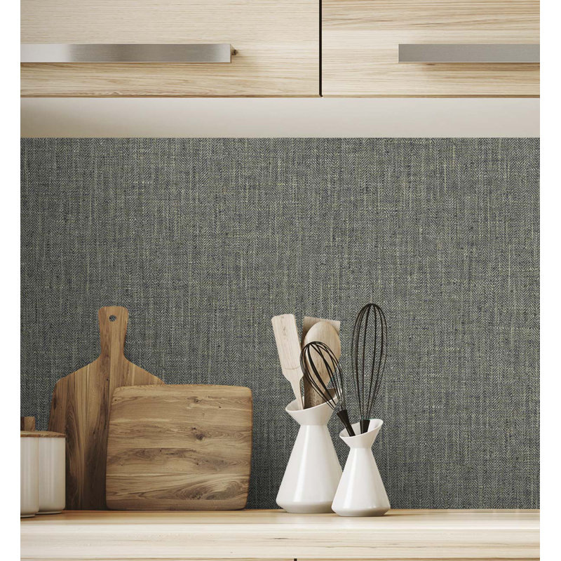 Tedlar Vinyl Wallpaper Roll, Indigo