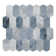 11.5'' W x 12'' L Engineered Stone Peel and Stick Mosaic Tile