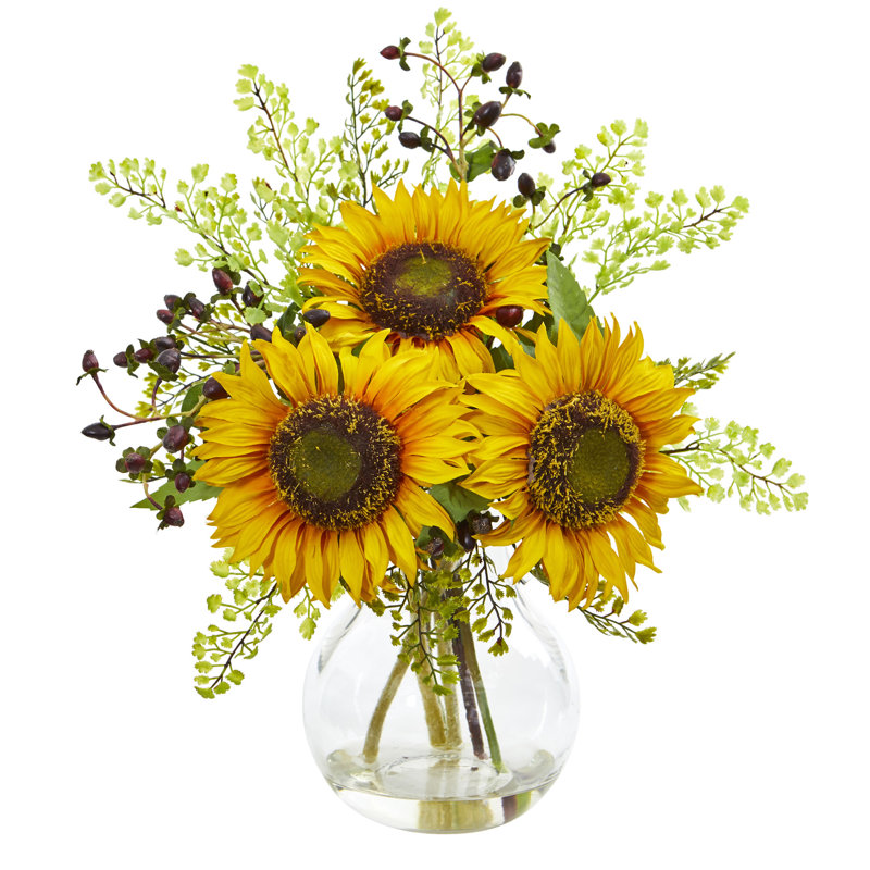 Sunflower Arrangement in Vase