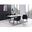 Holdenville Modern Velvet Dining Chair - Ergonomic Button Back with Metal Legs - Armchair for Living Room Dining Room Restaurants-886266242-886266243