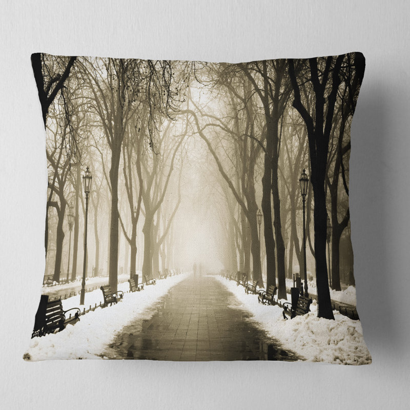 Coussin Landscape, 18 po x 18 po, Carré