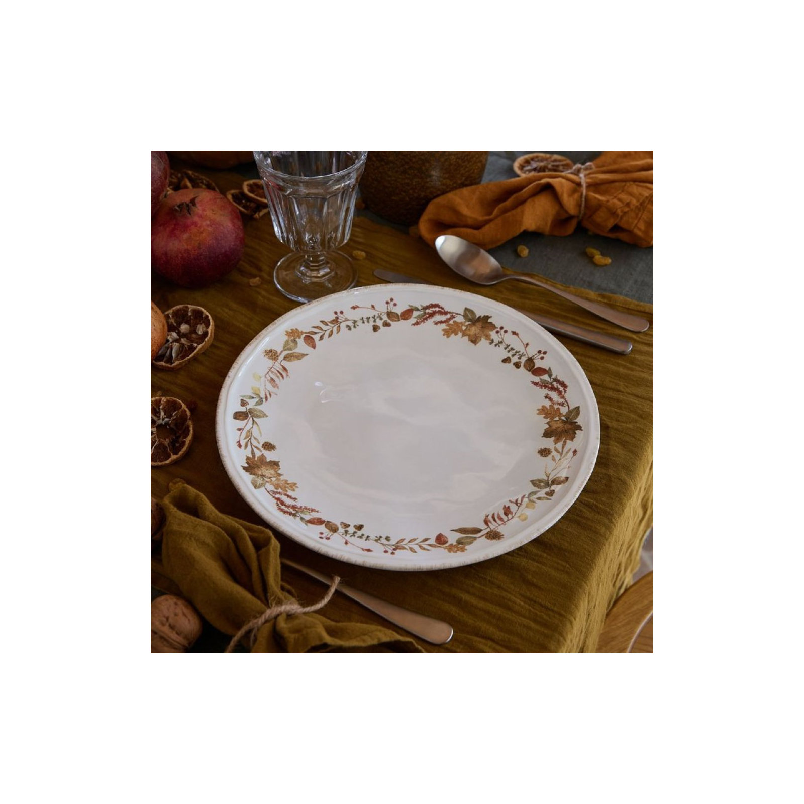 Costa Nova Turkey Dinner Plate