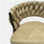 Ensemble de 2 tabourets de bar, chaise d'îlot de cuisine non réglable, tabouret de bar rotatif à 360 degrés avec dossier et repose-pieds-1694519212