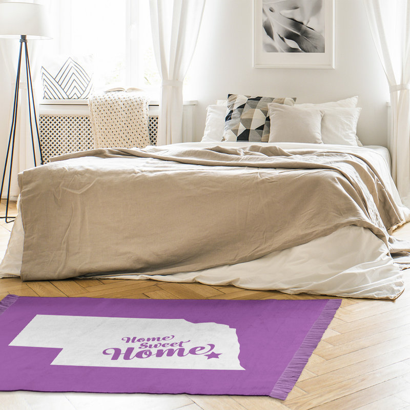 Tapis de zone mauve lincoln the home