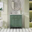 Ensemble de meuble-lavabo 36 po avec lavabo en céramique, meuble-lavabo simple autoportant moderne à 4 tiroirs et 2 armoires, meuble de rangement pour la salle de bain, ensemble de meuble-lavabo à cadre en bois massif-1737466894