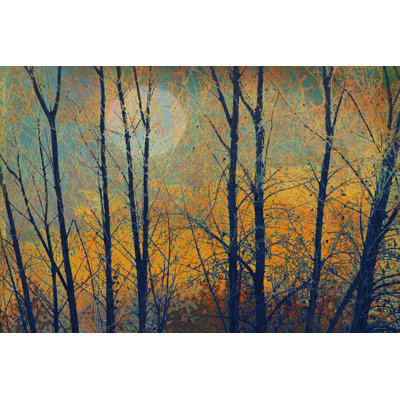 «Meadow Trees II» par Chris Vest - peinture sur toile tendue