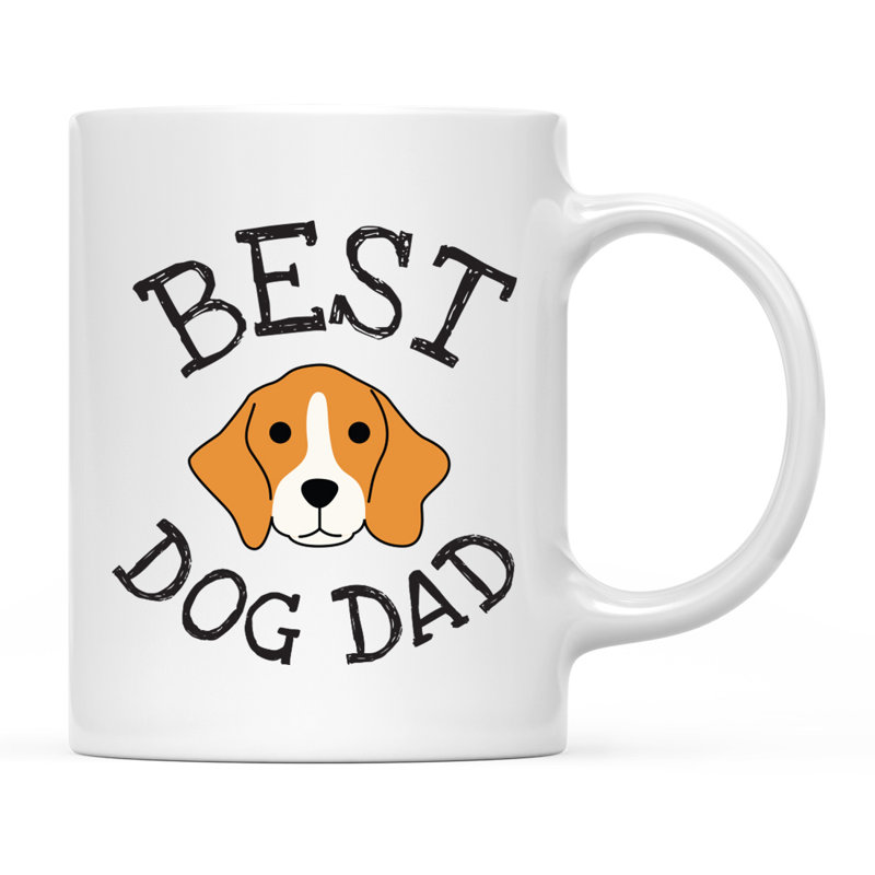 Tasse à café Best Dog Dad, Beagle