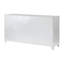 Commode argentée à 6 tiroirs Caree