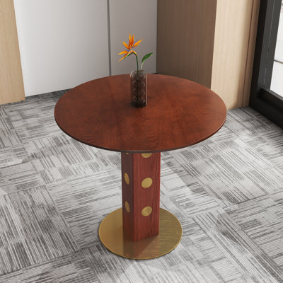31.5" Morden Round Conference Table Table, Office Table  For 4