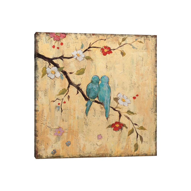 Katy Frances - Print on Canvas, 93.98 cm H x 93.98 cm W x 3.175 cm W, Floater Framed