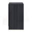 Black 3-Drawer Nightstand-1957522565