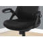 Chaise de bureau Baggett, hauteur réglable, pivotante, ergonomique, accoudoirs, bureau d'ordinateur, bureau, métal-1411904206