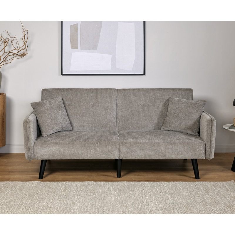 Canapé convertible Chillax Dot 75,2 "Boucle, Gris