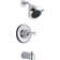 Tub and Shower Faucet with Rough-in Valve