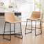 Ensemble de 2 tabourets de comptoir en cuir Anke-1313713198-1339517302
