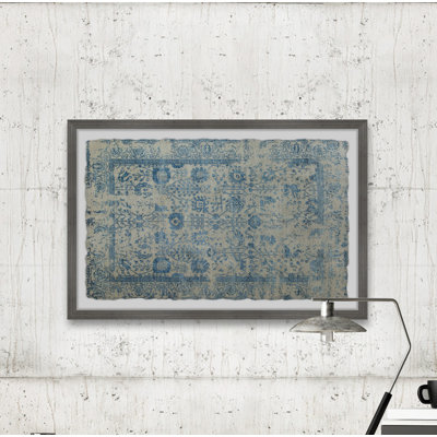Faded Pattern - Single Picture Frame Print