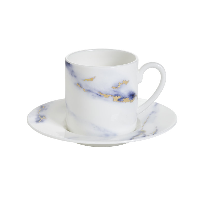 Bone China Espresso Cup and Saucer