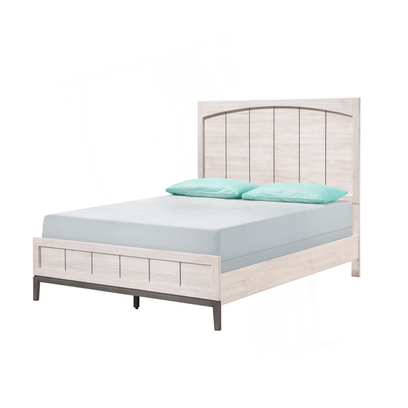 Lit de grand lit contemporain 1pc Beige