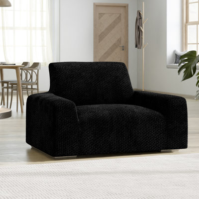 Stretchy Slipcover for Armchair - Soft to Touch Easy to Clean - Velvet Collection