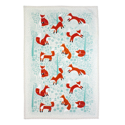 Foraging Fox Tea Towel Kitchen Towel