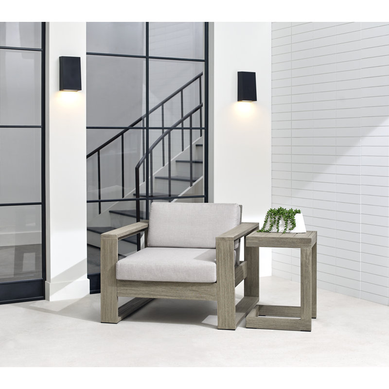 Kakudo LED Outdoor Wall Lantern, 10.5" H x 6" W x 3.75" D