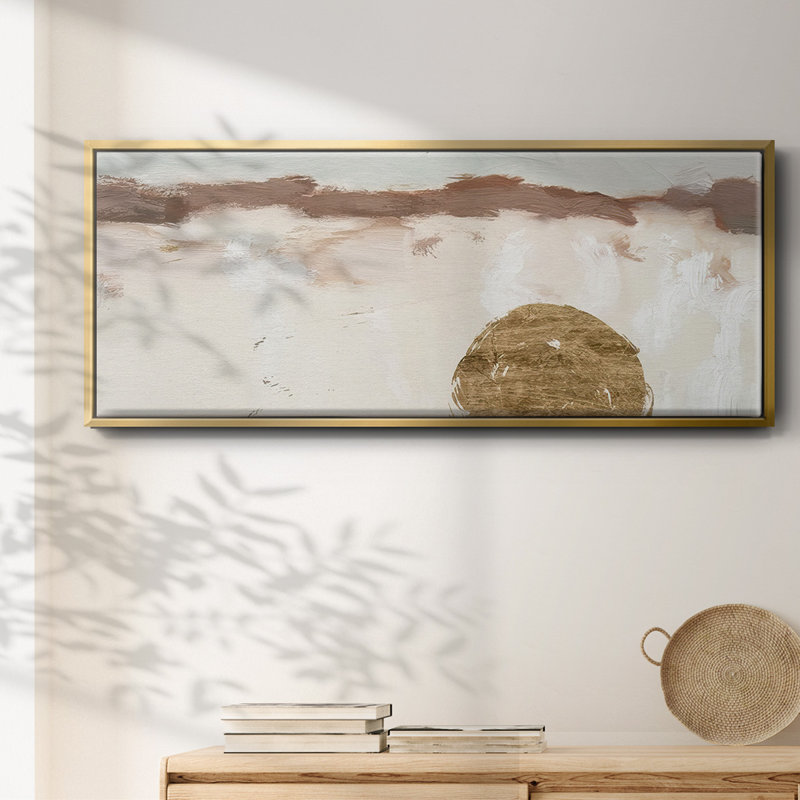 Winter Medallion III- Framed Canvas