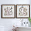 «Pink Opulence I», ensemble de 2 peintures sur toile encadrées-614435854-614435861
